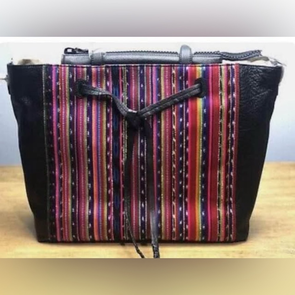 Rebecca Minkoff/Honest Co. Spirit Tote Black/ MultiColor with change pad
